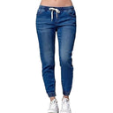 Chic Women's Jogging-Style Jeans