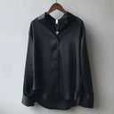 Flowy Satin Blouse for Effortless Style