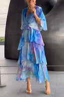 Chic Flowing Chiffon Dress