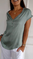 Stylish V-Neck Tee for Everyday Wear