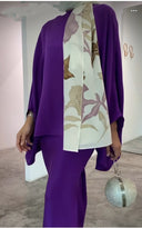 Chic American Pearl Dress Ensemble