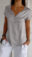 Stylish V-Neck Tee for Everyday Wear