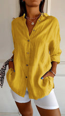 Chic Women's Blouse in Elegant Fabrics