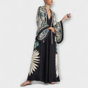 Chic Floral Print Maxi Dress for Special Occasions
