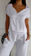 Stylish V-Neck Tee for Everyday Wear