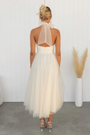 Chic Women's Evening Dress - Contemporary Design