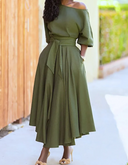Festive Midi Dress for Special Occasions