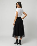 Chic High-Waist Ankle-Length Skirt