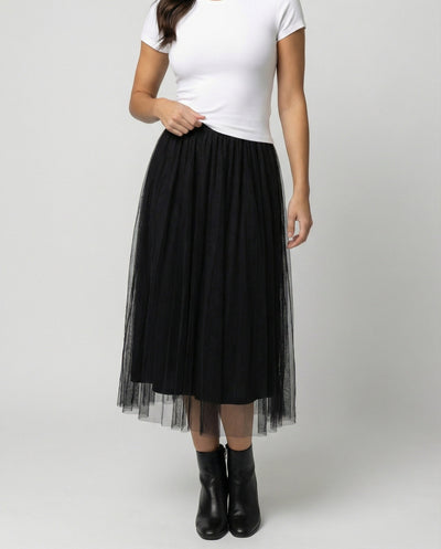 Chic High Waist Ankle-Length Skirt