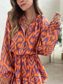 Eleanor - Flowy Ruffle Mini Dress for Every Occasion