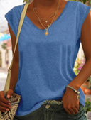Chic V-Neck T-Shirt for Everyday Wear