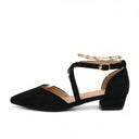 Chic Pointed Toe Flat Sandals