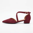 Chic Pointed Toe Flat Sandals