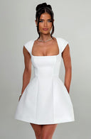 Ivory Chic Mini Dress for Every Occasion