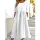 Chic Summer Dress for Women in Elegant Fabrics