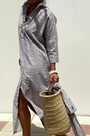 Chic Striped Shirt Dress for Effortless Style