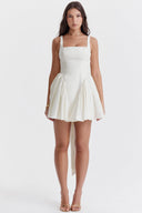 Chic White Bow Dress for Every Occasion