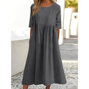 Chic Summer Dress for Women in Elegant Fabrics