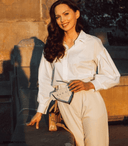 Chic Lantern Sleeve Blouse in Trendy Design