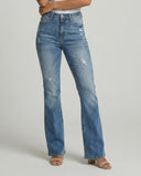 Retro-Inspired Bootcut Jeans for Women