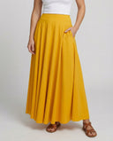 Airy High-Waist Maxi Skirt for Women