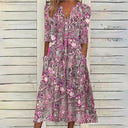 Floral Midi Dress - Hannah Style