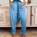 Cozy Drawstring Slouchy Trousers for Relaxed Style