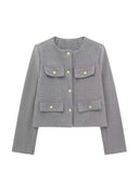 Arya - Stylish Tweed Blazer for Any Occasion