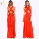 Women's Multiway Wrap Dress - 50+ Styling Options & Stretch Material