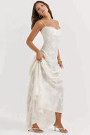 Chic White Maxi Dress for Summer Style