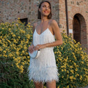 Sequined Fringe Cocktail Dress for Glamorous Nights