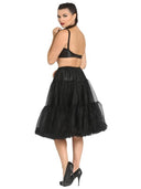 Classic Women's Layered Midi Skirt