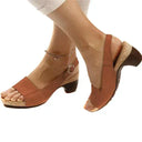 Peep-Toe Sandals for Women