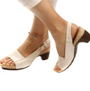 Peep-Toe Sandals for Women