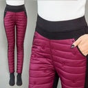 Water-Repellent Padded Women's Snow Pants
