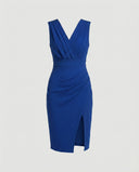 Chic Sleeveless High Waist Dress
