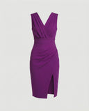 Chic Sleeveless High Waist Dress