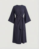 Stylish Lantern Sleeve Dress with Cinched Waist