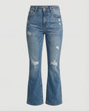 Retro-Inspired Bootcut Jeans for Women