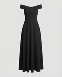 Chic Off-Shoulder Long Catwalk Evening Dress