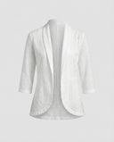 Ladies Lace Pattern Blazer Jacket