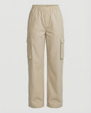 Women's Cargo Pants with Stretch Waistband & Utility Pockets