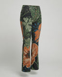 Stylish Flare Jeans with Four Button Detail