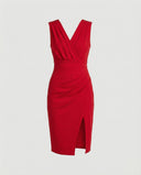 Chic Sleeveless High Waist Dress