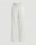 Women's Relaxed Fit Linen Pants with Elastic Waist