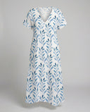 Floral Print Short Sleeve Summer Dress