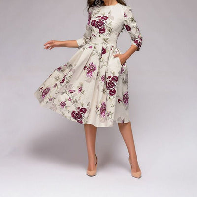 Chic Mid-Length Dress for All Occasions