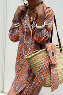 Chic Striped Shirt Dress for Effortless Style