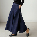 Women's Relaxed Fit Denim Trousers