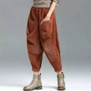 Cozy Winter Wide Sarouel Trousers